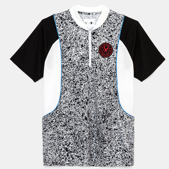 Puma Other - PUMA Daily Paper Polo 1/2 Zip Jersey